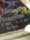 Record image of Marianna Pospieszna (rozená Górna)