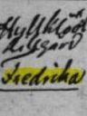 Record image of Fredrica Blomqvist (o.s. Ekholm)