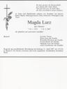 Record image of Magdalena "Magda" Lurz (born Hummel)