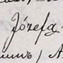 Record image of Józefa Gołębiewska, 7 (born Szulc)