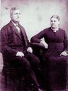 Record image of hustru Justina Emanuelsson (o.s. Andersdotter)