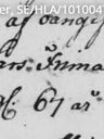 Record image of Kronobåtsman Lars Matsson Friman