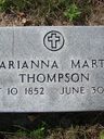 Record image of Marianna Thompson (geb. Martin)