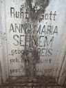 Record image of Anna Maria Sehnem (geboren Reis)