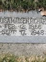 Record image of Martha Louisa Richards (born Madsen)