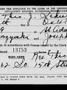 Record image of Josephine (Juzia) Helen Warren (born Malik)