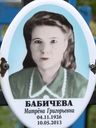 Record image of Матрена Григорьевна Бабичева (born Васильева)
