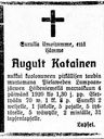 Record image of August Pehrsson Katainen
