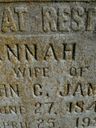 Record image of Hannah Berthena James (born Roberts)