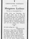 Record image of Margaretha Lechner (geb. Kraus)