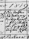 Record image of Margaretha Wokurka (born Schüss)