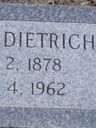 Record image of Clara Dietrich (born Huber)