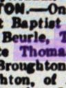 Record image of Lilas Sturgess (born Broughton)