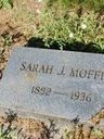 Record image of Sarah Jane Moffitt (born Brewer)