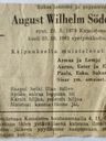 Record image of August Wilhelm Söderberg