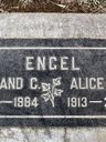 Record image of Alice Marie Engel (geb. Nuetzman)