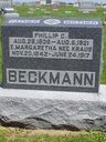 Record image of Elisabeth Margaretha Beckmann (geb. Kraus)