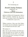 Record image of Arnold Joseph Dohmen