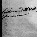 Record image of Julie Marie Brulé (geb. WEISS (dite SABAS))
