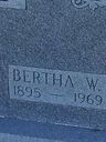 Record image of Bertha A Prigge (born Wachholz)