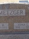 Record image of Edna Lois Metzger (born Knaus)