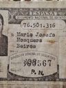 Record image of María Josefa García López (born Mosquera Beiras)