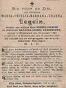 Record image of Maria Cecilia Barbara Joanna Legein