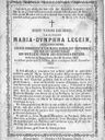 Record image of Maria Dymphna Eugenia Legein