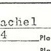 Record image of Rachael Jones (born Morgan)