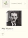 Record image of Petrus Johansson