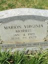 Record image of Marion Virginia Morris (born Eads)