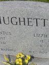 Record image of Priscilla Ann Elizabeth "Lizzie" Hughett (born Brown)