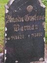 Record image of Gustava Amalia Barman (o.s. Wikström)