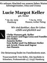 Record image of Lucie Margot KELLER (geb. HECKEL)