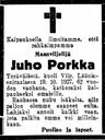 Record image of Juho Antinpoika Porkka