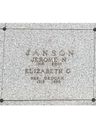 Record image of Elizabeth G. Janson (born Grogan)