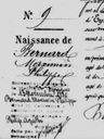 Record image of Maximin Philippe BERNARD