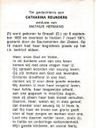 Record image of Catharina Hermans (born Reijnders)