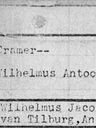 Record image of Wilhelmus Antoon Cramer