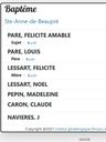 Record image of Felicite Amable GIGUERE (born PARE)