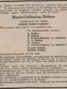 Record image of Maria Catharina "Mariesje" Paffen (born Debets)