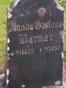 Record image of Gustava Amalia Barman (o.s. Wikström)
