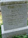 Record image of Mary "Polly Wight" Wight (born Lucas)