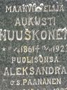 Record image of August Kustaanpoika Huuskonen