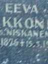 Record image of Eeva Maria Niilontytär Liukkonen (born Niskanen)