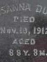 Record image of Susanna Dull (born Ream)