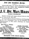 Record image of Max Haas
