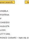 Record image of Angela Ambrosi (born Fontana)