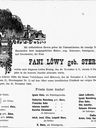 Record image of Fani Lowy (born Stern)