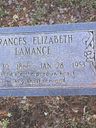 Record image of Francis Elizabeth LaMance (nacida Smith)